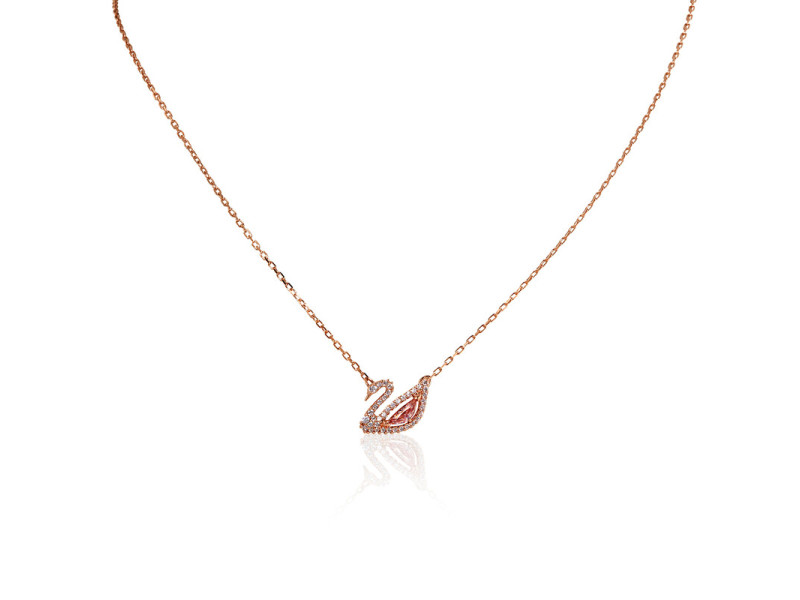 Swarovski Dazzling Swan Necklace