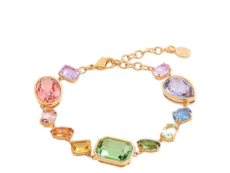 Swarovski Gema Gold-Tone Crystal Bracelet