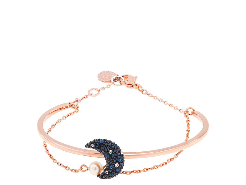Swarovski Sublima Moon Crystal Bangle Bracelet