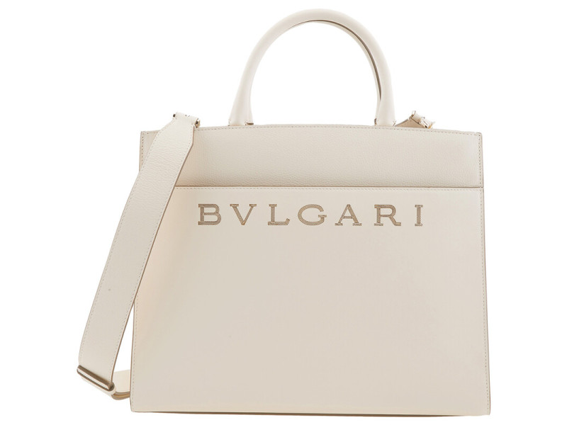 Bvlgari Logo Medium Tote Bag