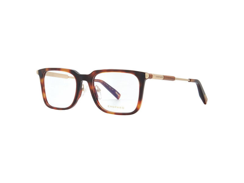 Chopard Rectangular Men's Eyeglasses - Red Havana Frame